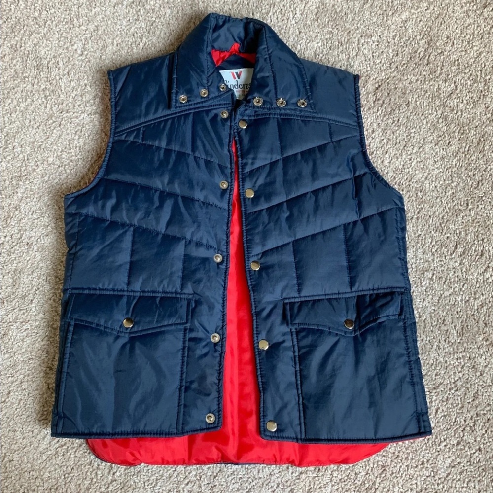 Men’s Windcrest Vintage Vest. Size Small.